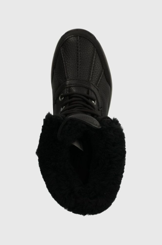 Черевики UGG Adirondack Boot III жіночі колір чорний на плоскому ходу утеплене 1095141 фото 4