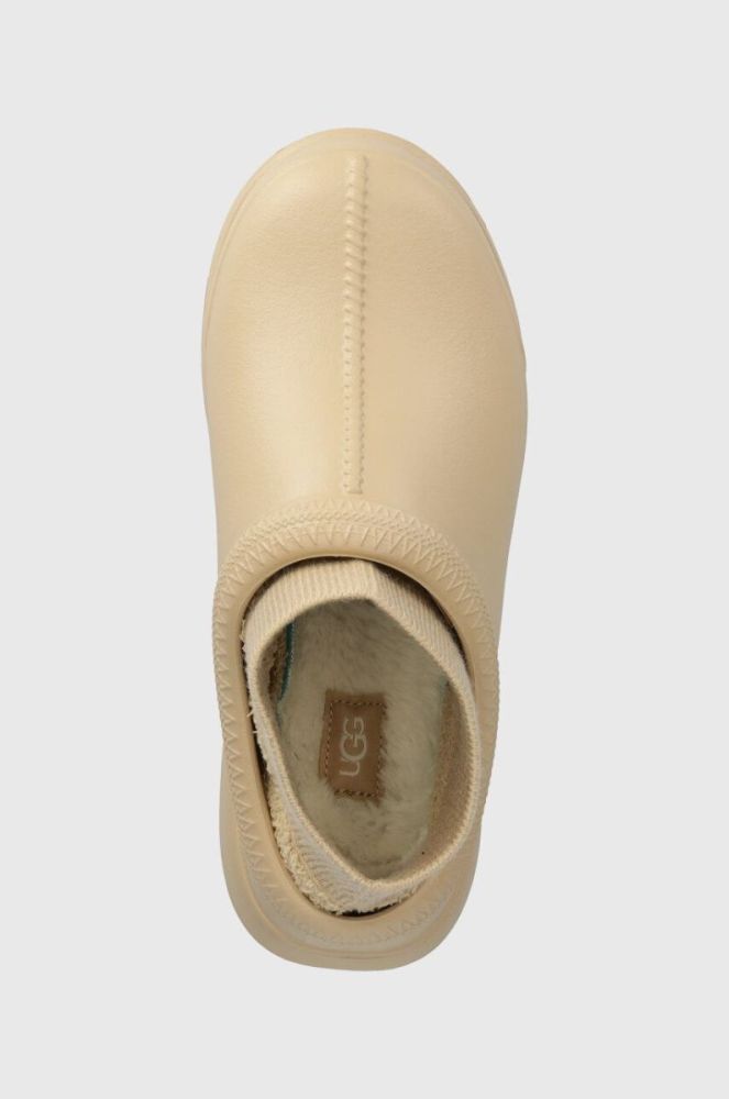 Гумові чоботи UGG Tasman X жіночі колір бежевий 1125730 фото 4