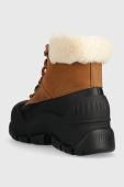 Черевики UGG Adiroam Hiker колір коричневий на плоскому ходу утеплене 1130851