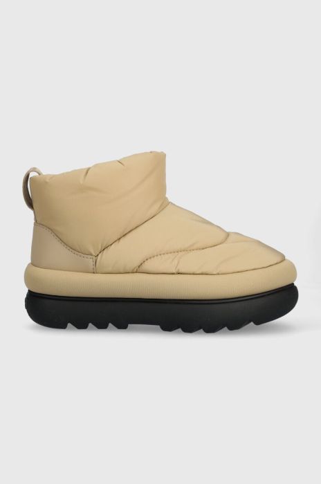 Зимові чоботи UGG Classic Maxi Mini колір бежевий 1132017