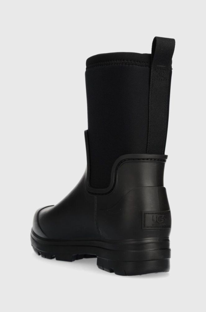 Гумові чоботи UGG Droplet Mid жіночі колір чорний 1143813 фото 3