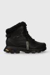 Черевики UGG Adirondack Meridian Hiker колір чорний на плоскому ходу утеплене 1143840 Черевики UGG Adirondack Meridian Hiker колір чорний на плоскому ходу утеплене 1143840