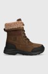 Замшеві кросівки UGG Adirondack Boot III Tipped жіночі колір коричневий на плоскому ходу злегка утеплена 1143845 Замшеві кросівки UGG Adirondack Boot III Tipped жіночі колір коричневий на плоскому ходу злегка утеплена 1143845