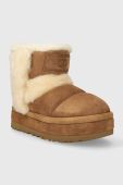 Замшеві чоботи UGG Classic Chillapeak колір коричневий 1144046 (3579842)