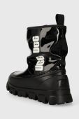 Зимові чоботи UGG Classic Brellah Mini жіночі колір чорний 1144059