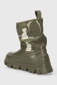 Зимові чоботи UGG Classic Brellah Mini жіночі колір зелений 1144059