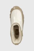 Зимові чоботи UGG Classic Brellah Mini жіночі колір бежевий 1144059