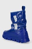 Зимові чоботи UGG Classic Brellah Mini жіночі колір синій 1144059