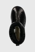 Зимові чоботи UGG Classic Mini Mirror Ball колір чорний 1151291