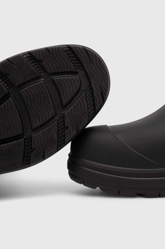 Чоботи UGG Droplet Tall жіночі колір чорний на плоскому ходу злегка утеплена 1151350 фото 4