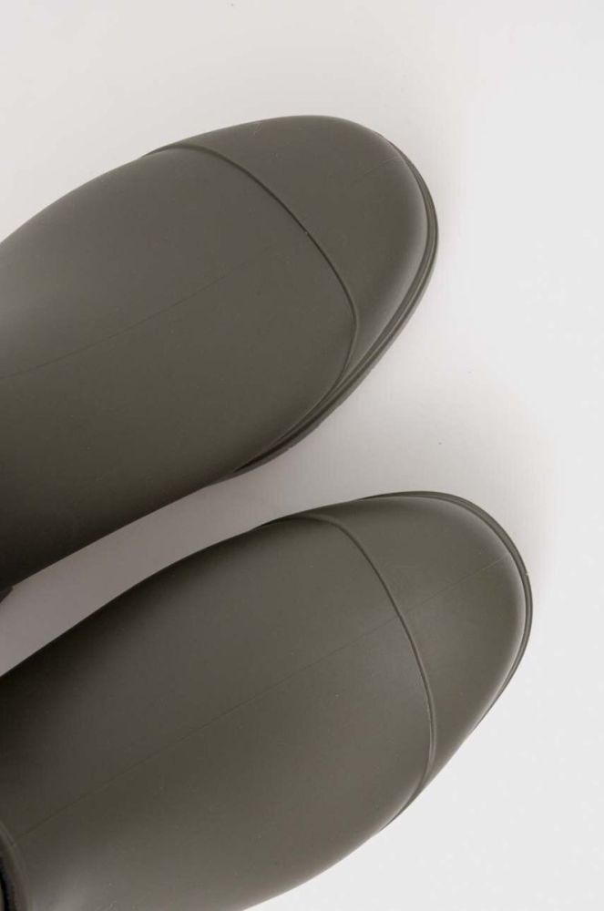 Гумові чоботи UGG Droplet Tall жіночі колір зелений 1151350 фото 4
