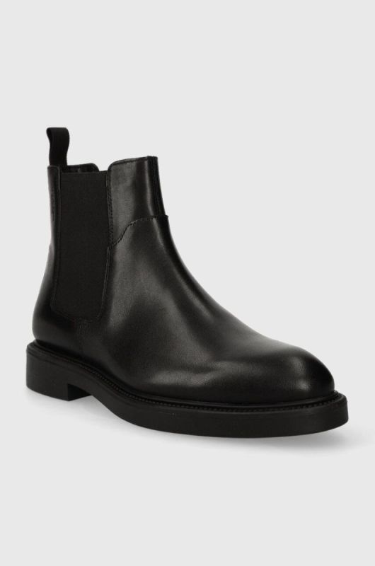 Шкіряні черевики Vagabond Shoemakers ALEX W жіночі колір чорний на плоскому ходу 5648.101.20 фото 2