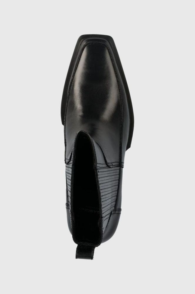 Шкіряні черевики Vagabond Shoemakers ALINA жіночі колір чорний каблук блок 5421.201.20 фото 4