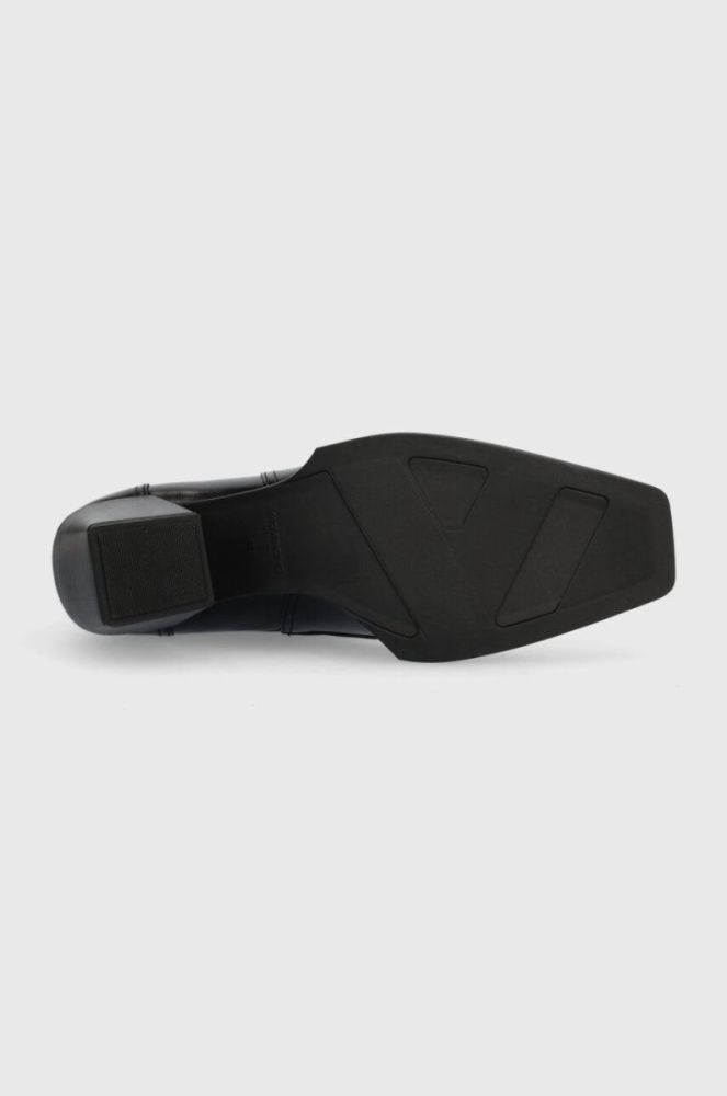 Шкіряні черевики Vagabond Shoemakers ALINA жіночі колір чорний каблук блок 5421.201.20 фото 5