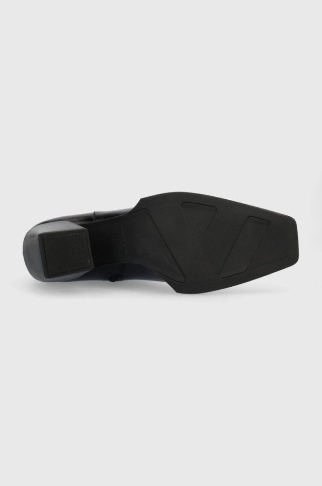 Шкіряні черевики Vagabond Shoemakers ALINA жіночі колір чорний каблук блок 5621.001.20 фото 5