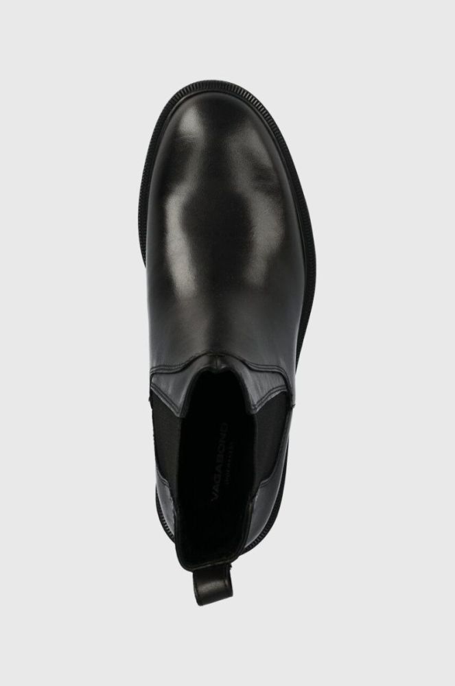 Шкіряні черевики Vagabond Shoemakers AMINA жіночі колір чорний на плоскому ходу 5603.001.20 фото 4