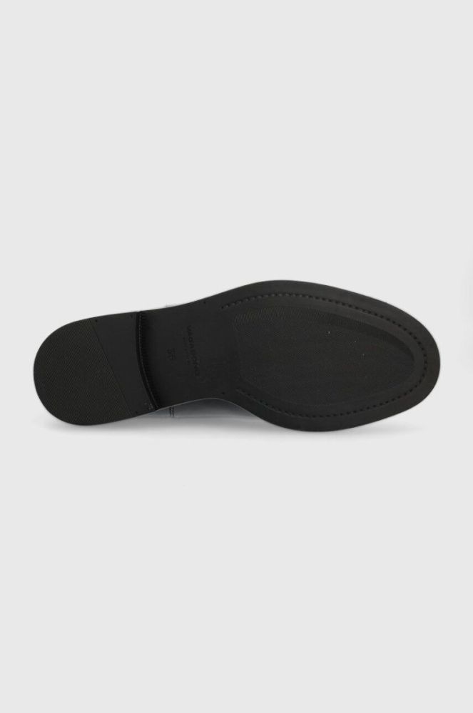 Шкіряні черевики Vagabond Shoemakers AMINA жіночі колір чорний на плоскому ходу 5603.001.20 фото 5