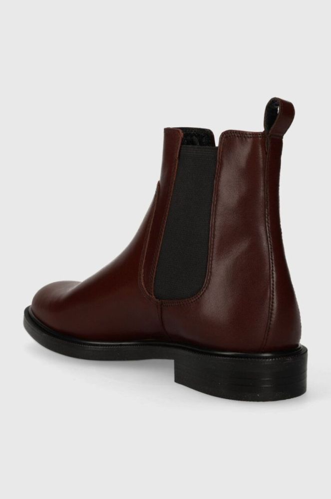 Шкіряні черевики Vagabond Shoemakers AMINA жіночі колір червоний на плоскому ходу 5603.001.27 фото 3