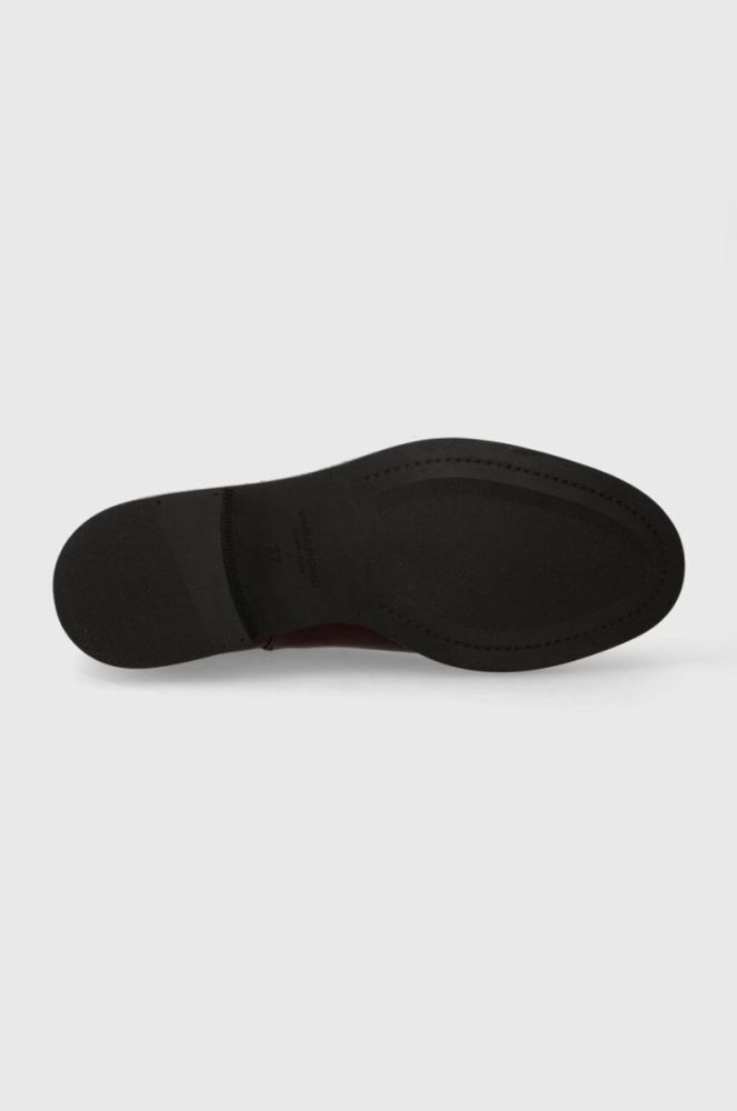 Шкіряні черевики Vagabond Shoemakers AMINA жіночі колір червоний на плоскому ходу 5603.001.27 фото 5