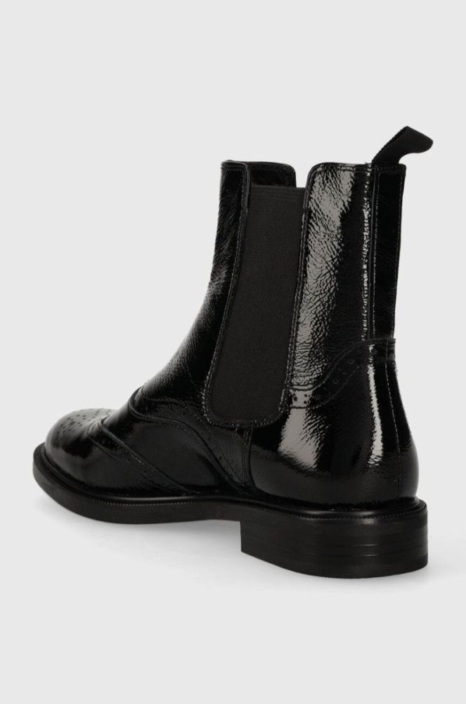Шкіряні черевики Vagabond Shoemakers AMINA жіночі колір чорний на плоскому ходу 5603.160.20 фото 3