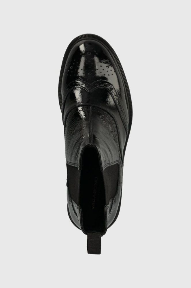 Шкіряні черевики Vagabond Shoemakers AMINA жіночі колір чорний на плоскому ходу 5603.160.20 фото 4