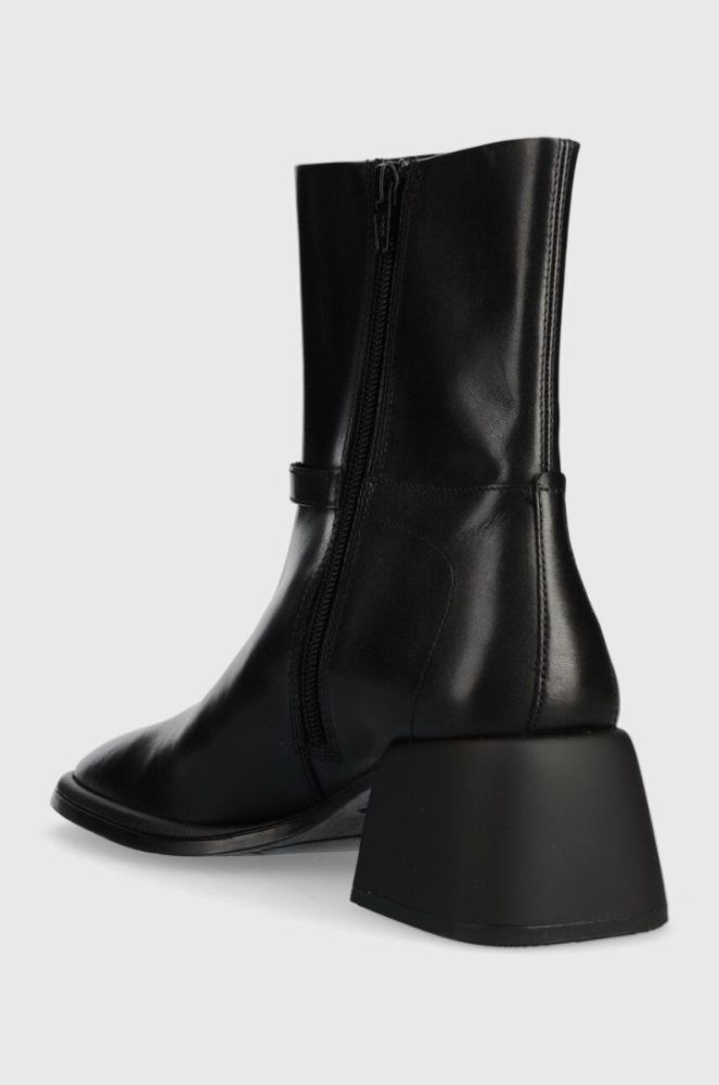 Шкіряні черевики Vagabond Shoemakers ANSIE жіночі колір чорний каблук блок 5645.301.20 фото 3
