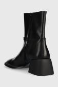 Шкіряні черевики Vagabond Shoemakers ANSIE жіночі колір чорний каблук блок 5645.301.20