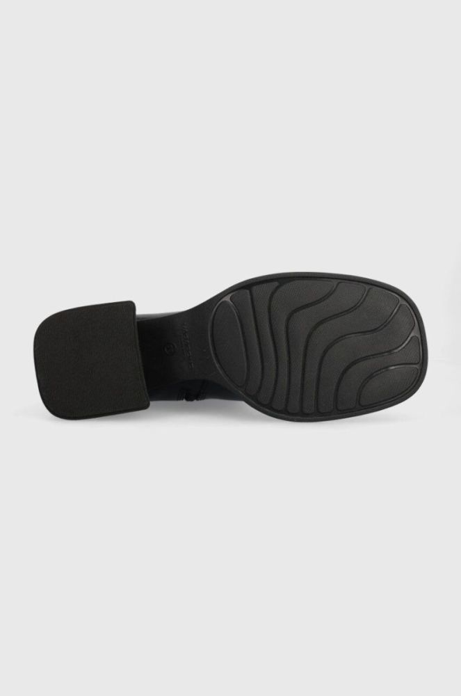 Шкіряні черевики Vagabond Shoemakers ANSIE жіночі колір чорний каблук блок 5645.301.20 фото 5