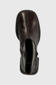 Шкіряні черевики Vagabond Shoemakers ANSIE жіночі колір коричневий на плоскому ходу 5645.301.35