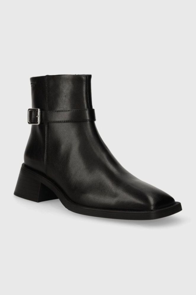 Шкіряні черевики Vagabond Shoemakers BLANCA жіночі колір чорний на плоскому ходу 5617.301.20 фото 2