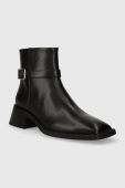Шкіряні черевики Vagabond Shoemakers BLANCA жіночі колір чорний на плоскому ходу 5617.301.20