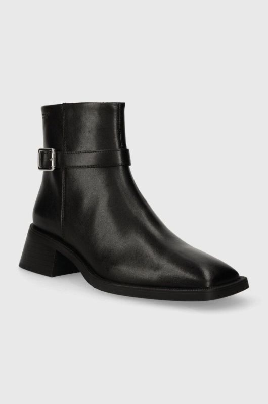 Шкіряні черевики Vagabond Shoemakers BLANCA жіночі колір чорний на плоскому ходу 5617.301.20 фото 2