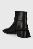 Шкіряні черевики Vagabond Shoemakers BLANCA жіночі колір чорний на плоскому ходу 5617.301.20