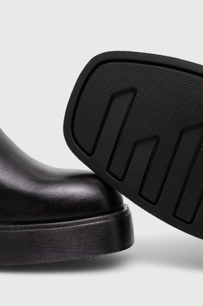 Шкіряні чоботи Vagabond Shoemakers BROOKE жіночі колір чорний каблук блок 5644.101.20 фото 4