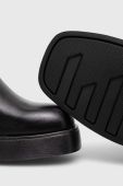 Шкіряні чоботи Vagabond Shoemakers BROOKE жіночі колір чорний каблук блок 5644.101.20