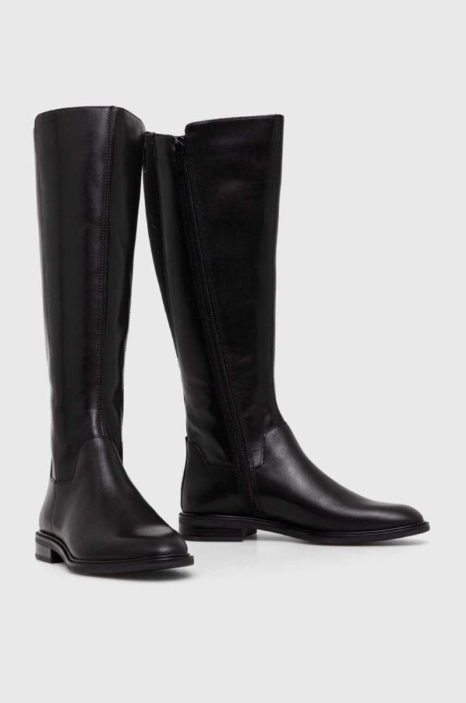 Шкіряні чоботи Vagabond Shoemakers FRANCES 2.0 жіночі колір чорний на плоскому ходу 5606.201.20 фото 2
