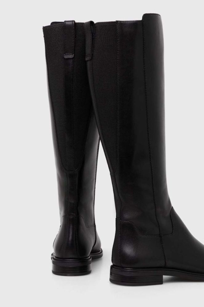 Шкіряні чоботи Vagabond Shoemakers FRANCES 2.0 жіночі колір чорний на плоскому ходу 5606.201.20 фото 3