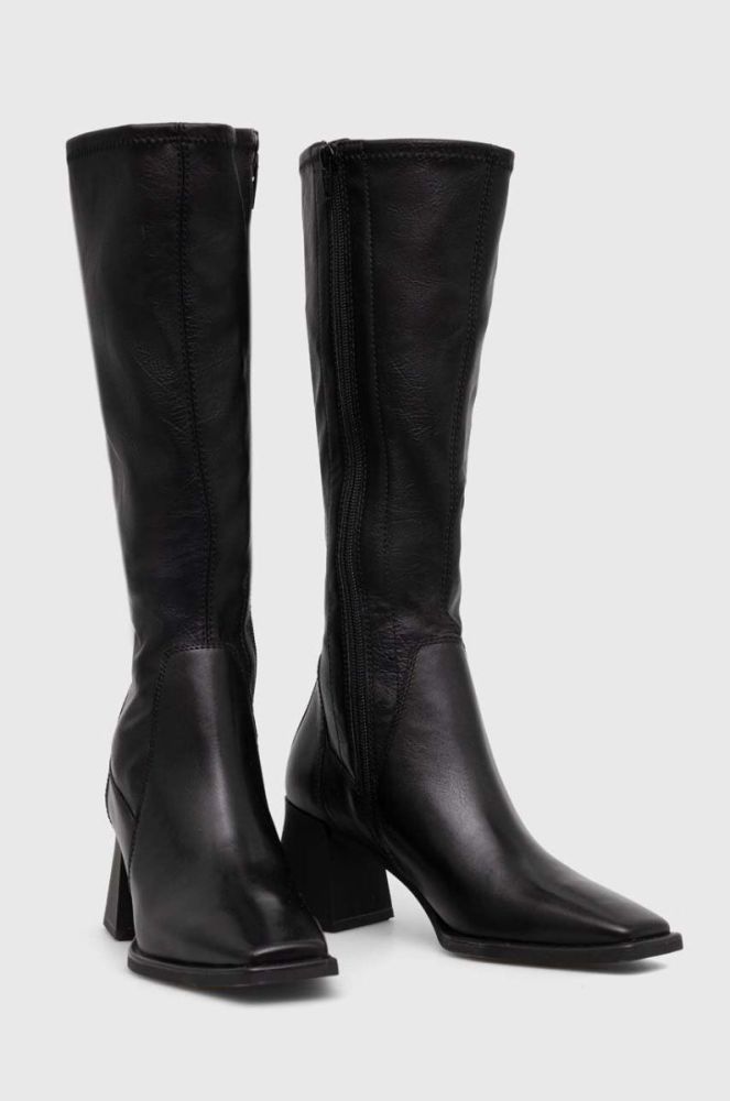 Чоботи Vagabond Shoemakers HEDDA жіночі колір чорний каблук блок 5602.202.20 фото 2