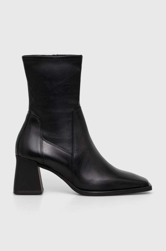Черевики Vagabond Shoemakers HEDDA жіночі колір чорний каблук блок 5602.302.20