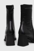 Черевики Vagabond Shoemakers HEDDA жіночі колір чорний каблук блок 5602.302.20