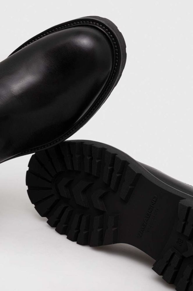 Чоботи Vagabond Shoemakers KENOVA жіночі колір чорний каблук блок 5641.102.20 фото 4