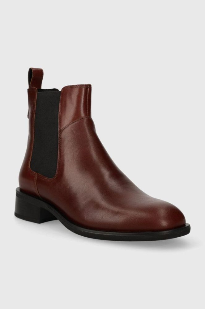 Шкіряні черевики Vagabond Shoemakers SHEILA жіночі колір червоний на плоскому ходу 5635.201.27 фото 2