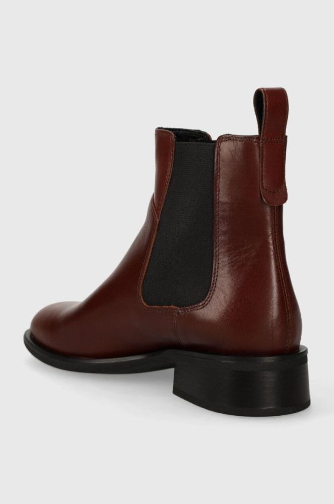 Шкіряні черевики Vagabond Shoemakers SHEILA жіночі колір червоний на плоскому ходу 5635.201.27 фото 3