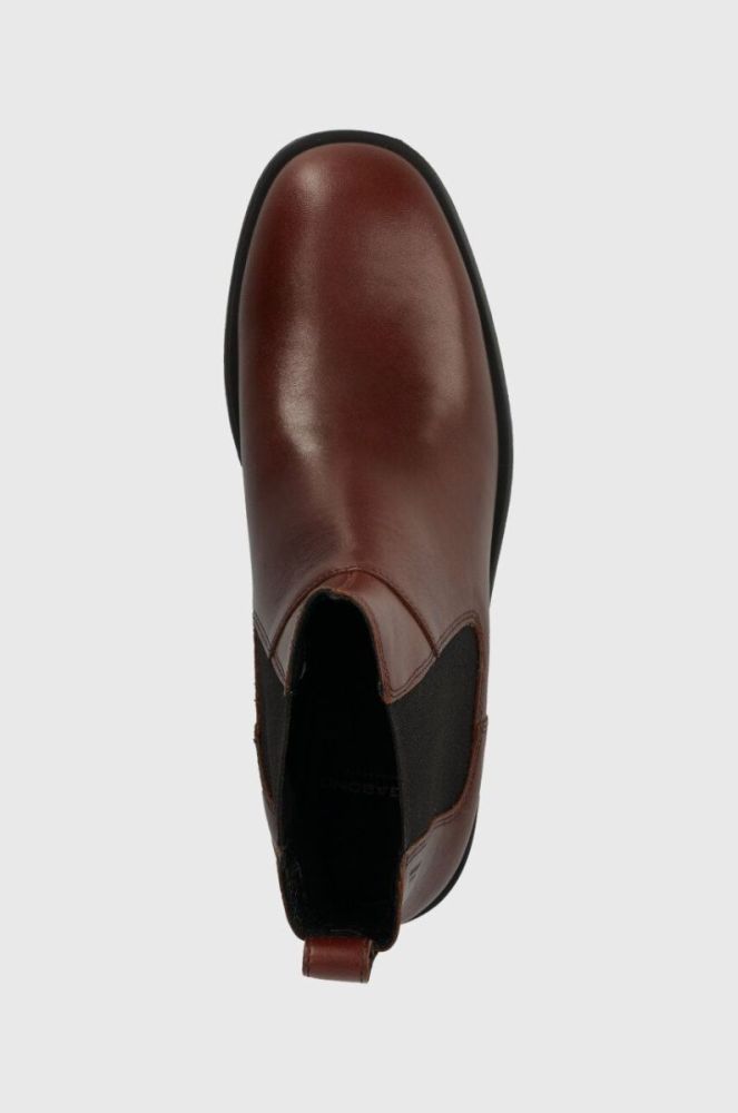 Шкіряні черевики Vagabond Shoemakers SHEILA жіночі колір червоний на плоскому ходу 5635.201.27 фото 4