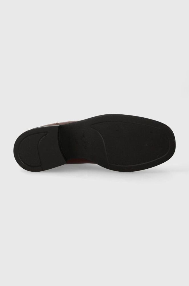Шкіряні черевики Vagabond Shoemakers SHEILA жіночі колір червоний на плоскому ходу 5635.201.27 фото 5