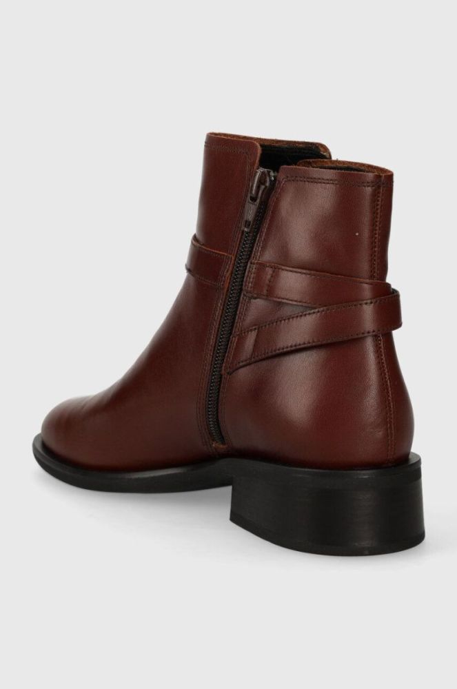 Шкіряні черевики Vagabond Shoemakers SHEILA жіночі колір червоний на плоскому ходу 5635.301.27 фото 3
