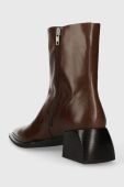 Шкіряні черевики Vagabond Shoemakers VIVIAN жіночі колір коричневий каблук блок 5453.001.19
