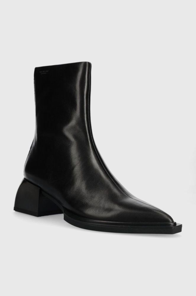 Шкіряні черевики Vagabond Shoemakers VIVIAN жіночі колір чорний на плоскому ходу 5453.001.20 фото 2