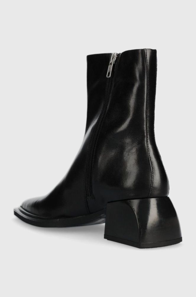 Шкіряні черевики Vagabond Shoemakers VIVIAN жіночі колір чорний на плоскому ходу 5453.001.20 фото 3