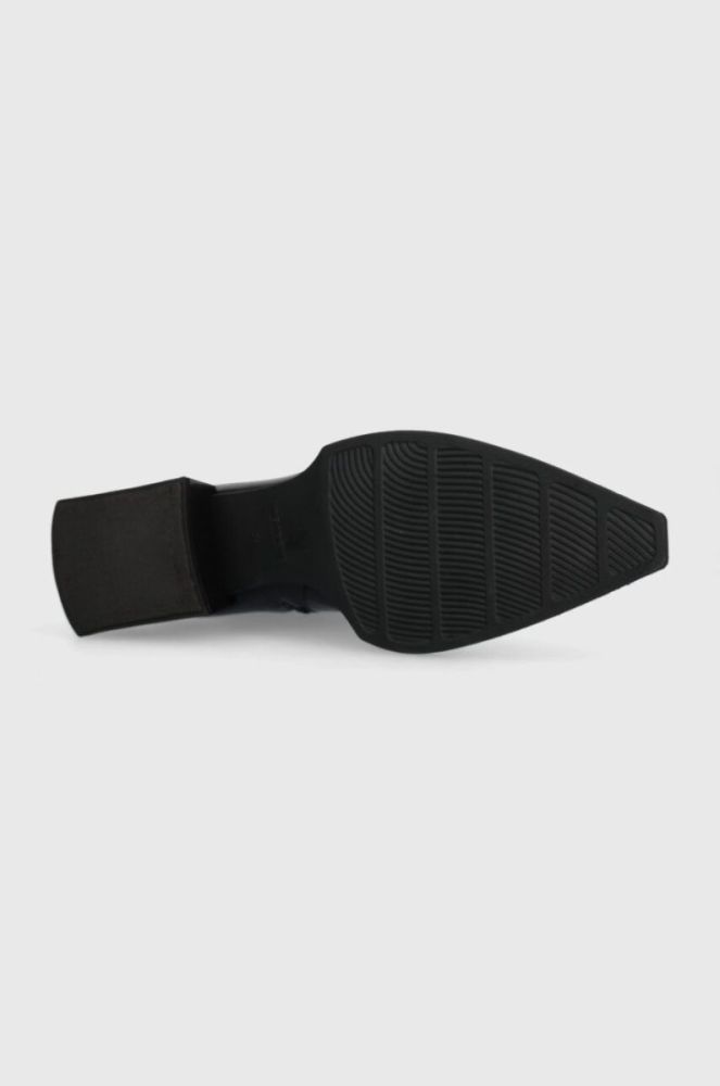 Шкіряні черевики Vagabond Shoemakers VIVIAN жіночі колір чорний на плоскому ходу 5453.001.20 фото 5